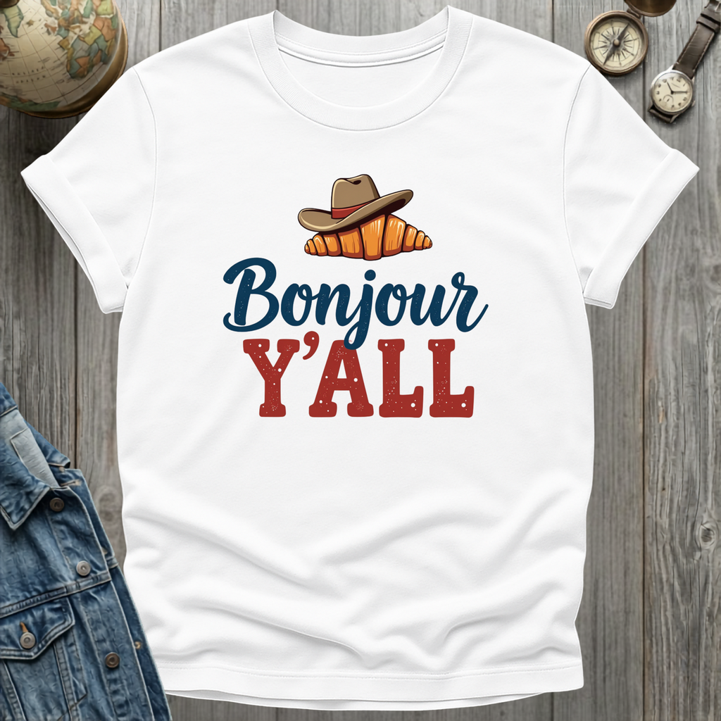Bonjour Yall T-Shirt