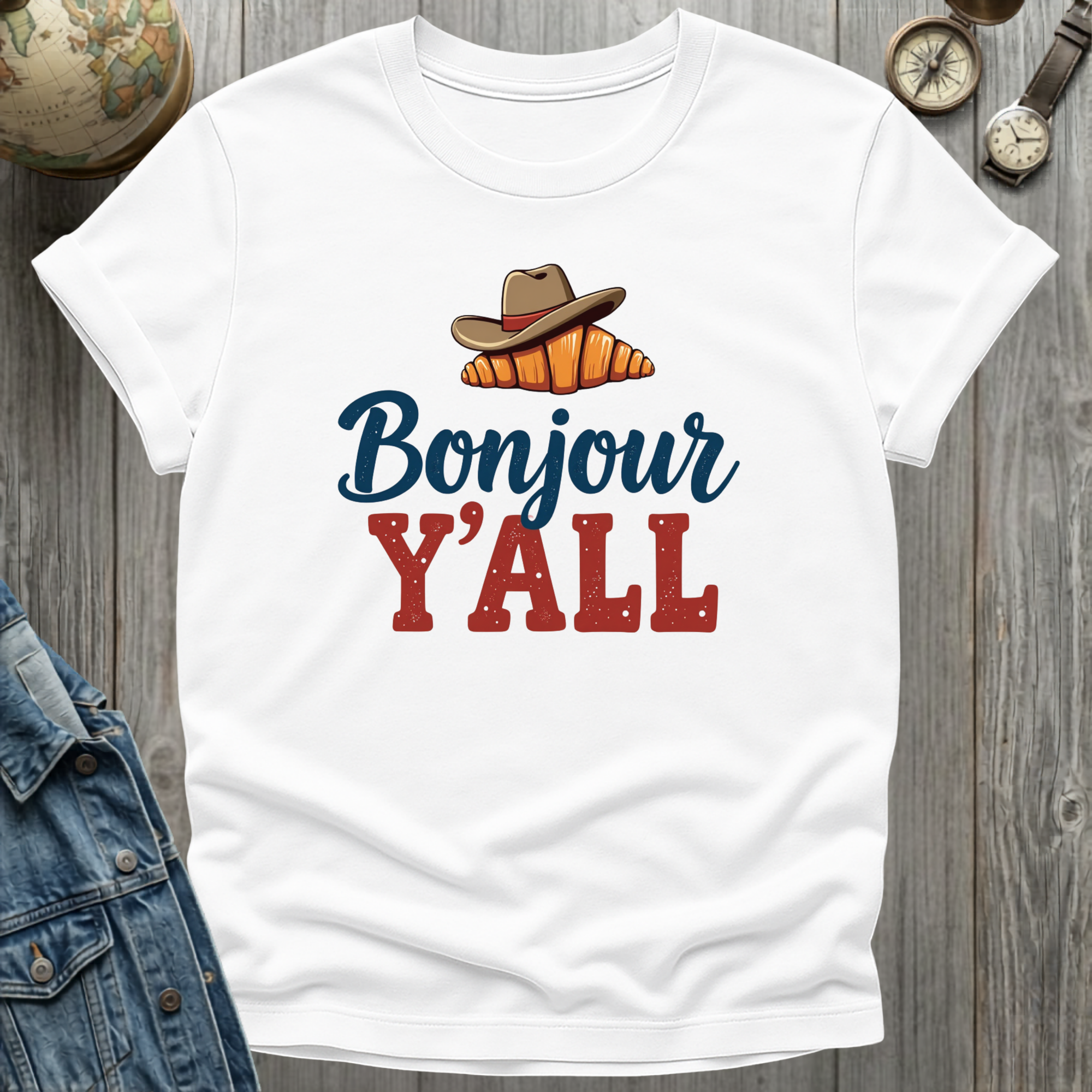 Bonjour Yall T-Shirt