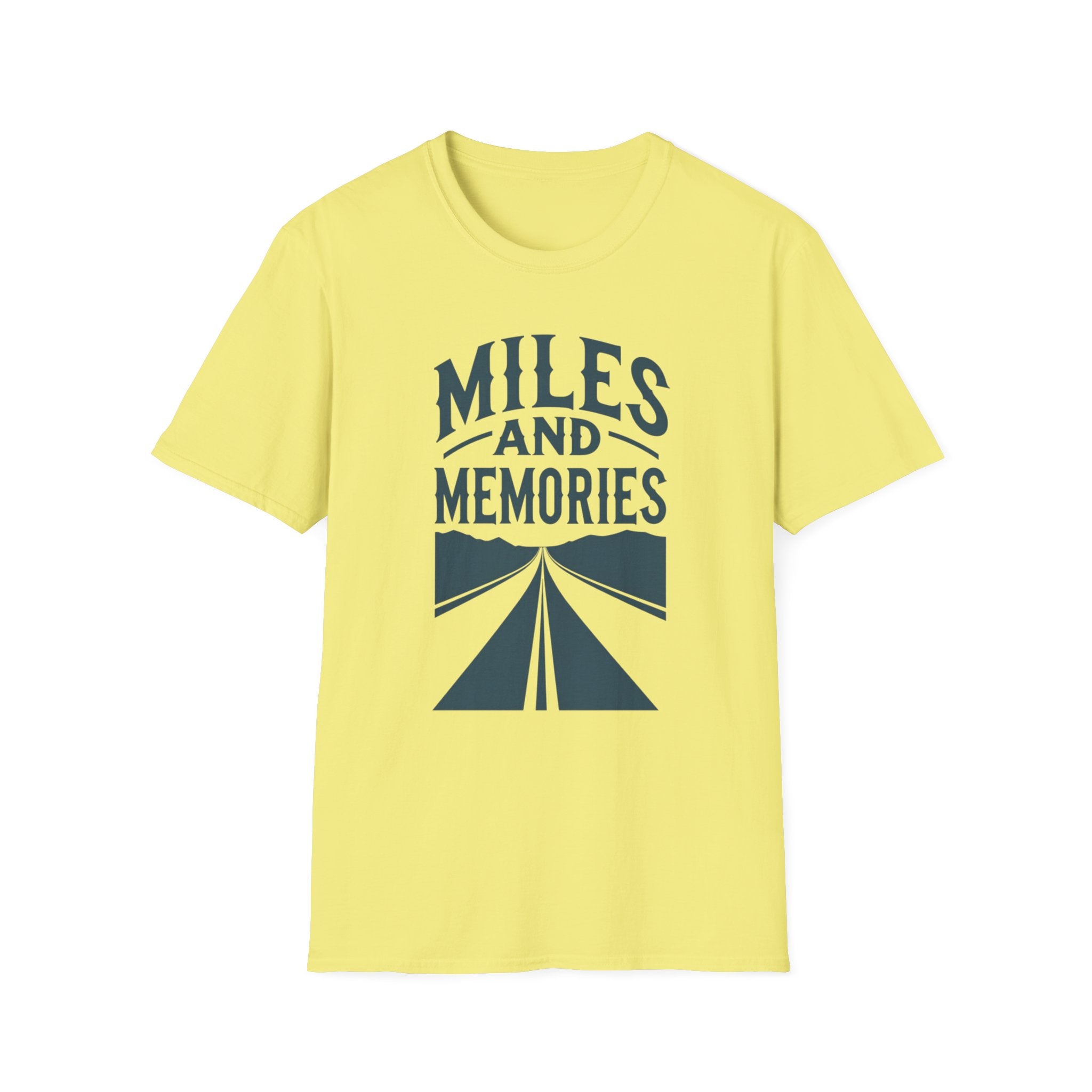 Miles and Memories Arched T-Shirt