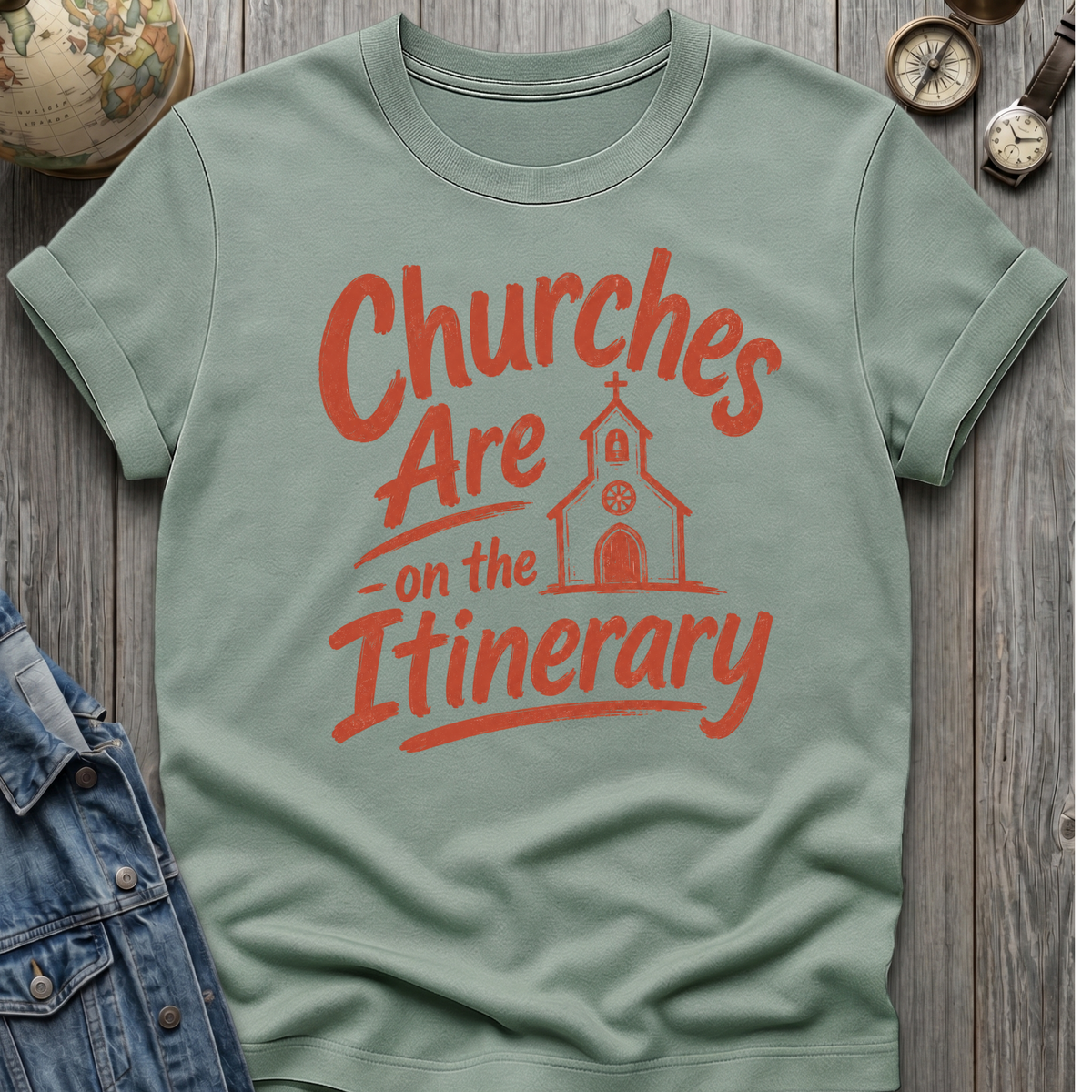 Church Itinerary T-Shirt