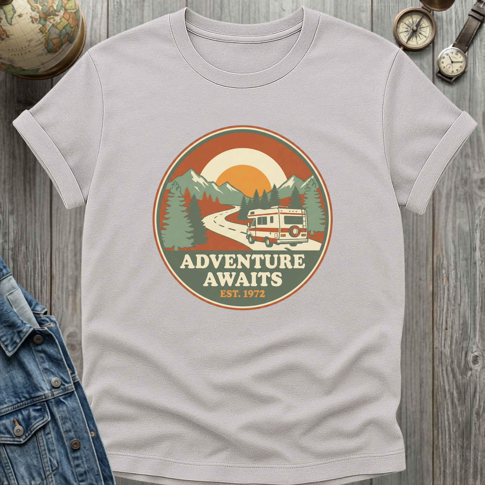 Adventure Awaits RV T-Shirt