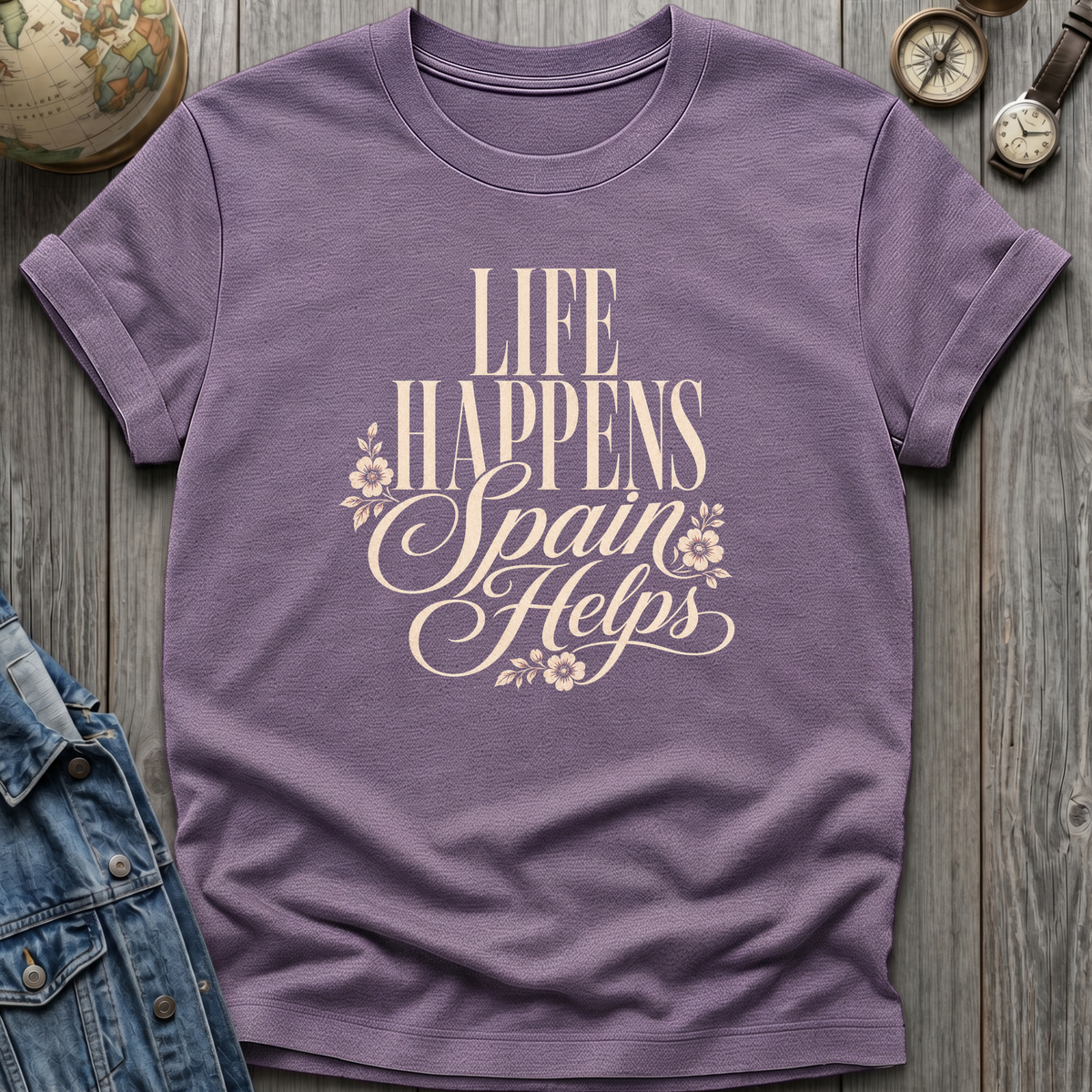 Spain Helps T-Shirt