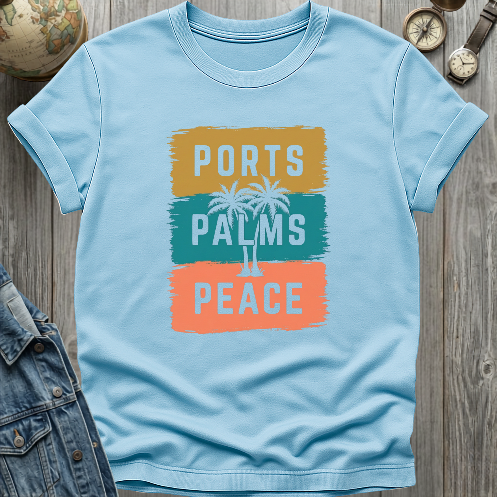 Ports Palms Peace T-Shirt