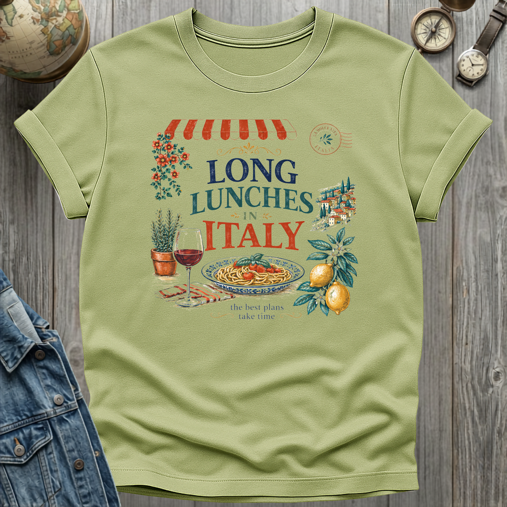Long Lunches Italy T-Shirt
