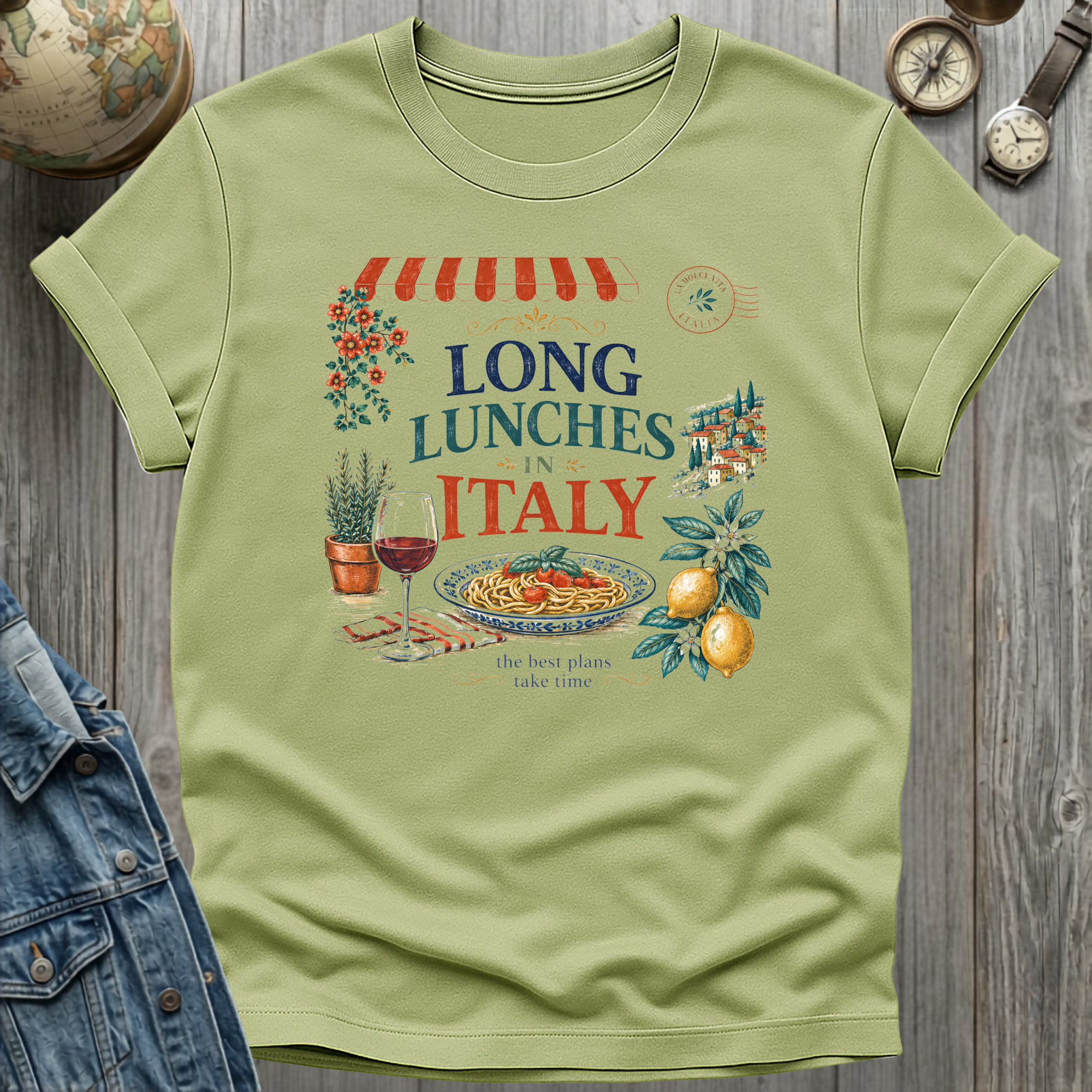 Long Lunches Italy T-Shirt