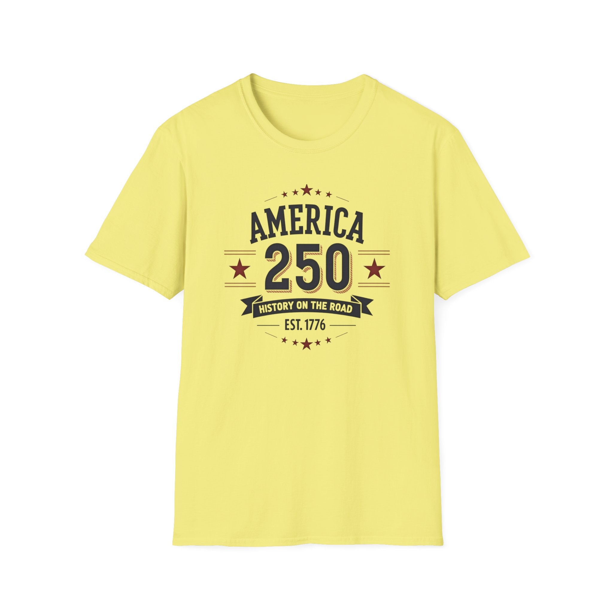 America 250 History on the Road T-Shirt