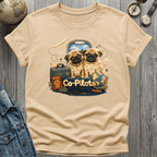 Co-Pilots Faux Latch Hook T-Shirt