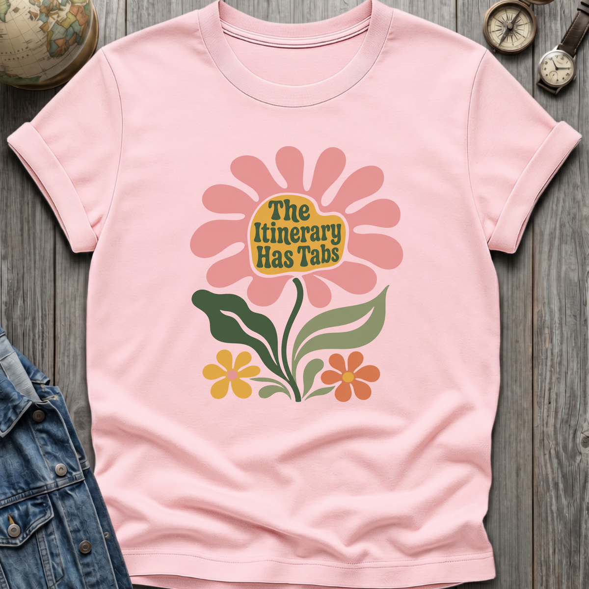 Itinerary Tabs T-Shirt