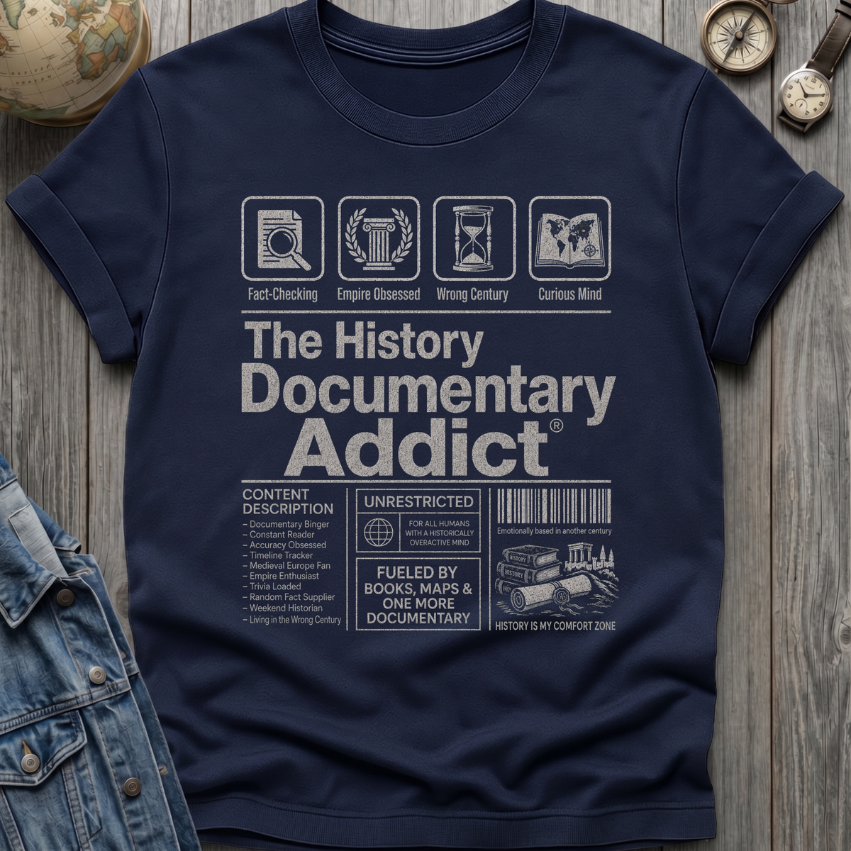 History Addict T-Shirt