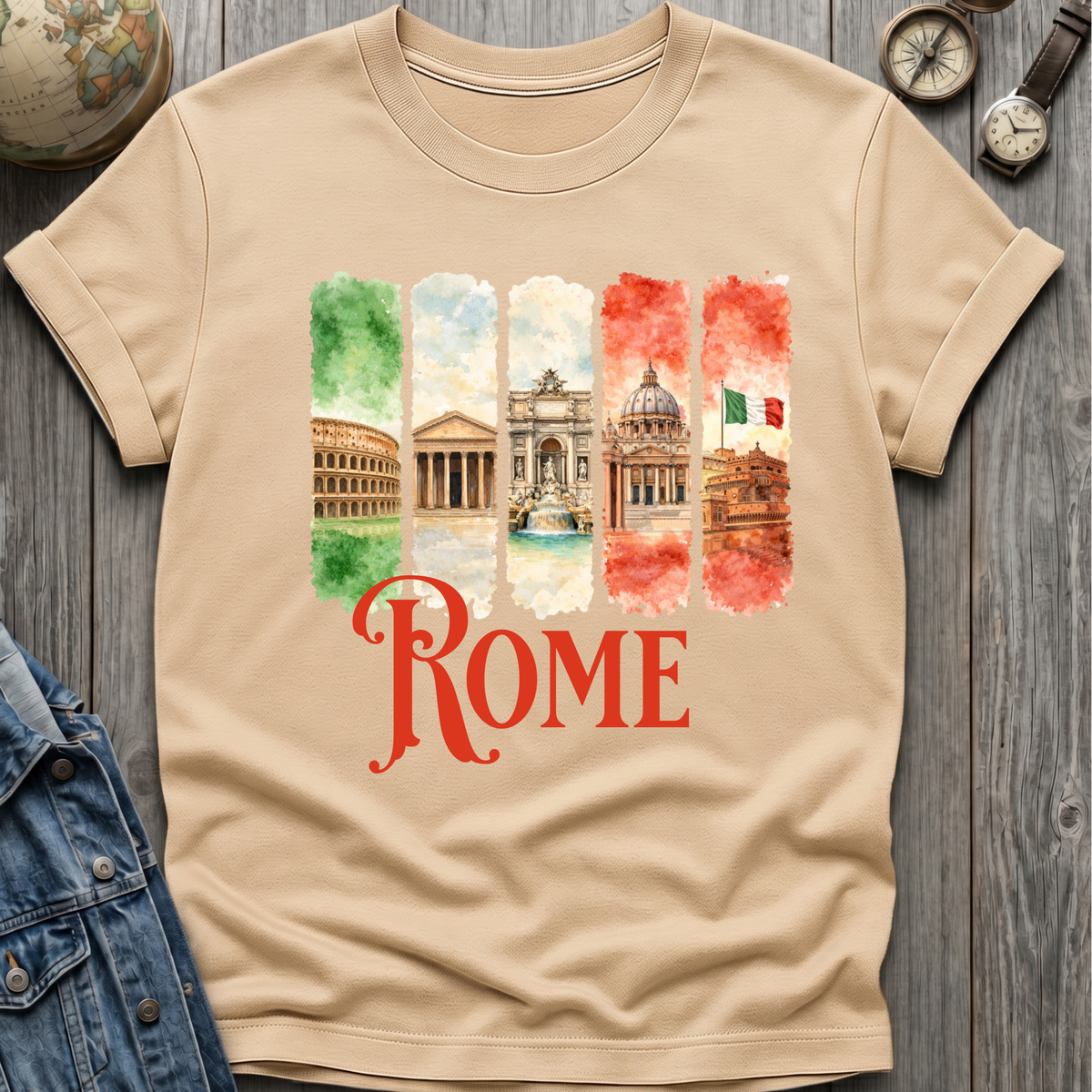 Rome Scenic T-Shirt