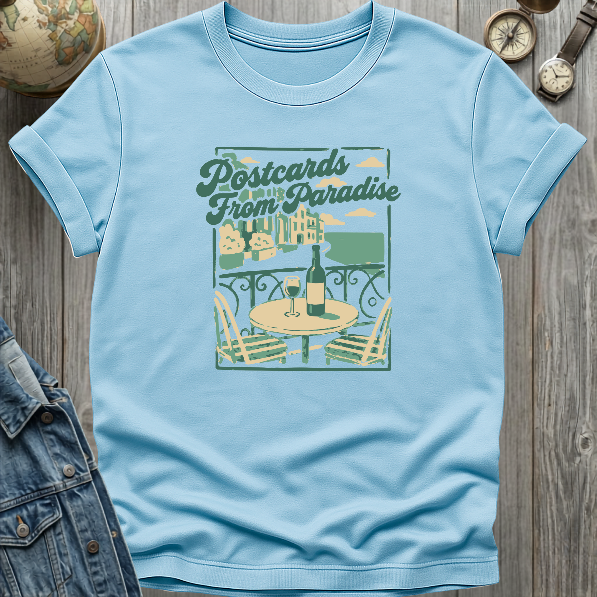 Postcards Paradise T-Shirt