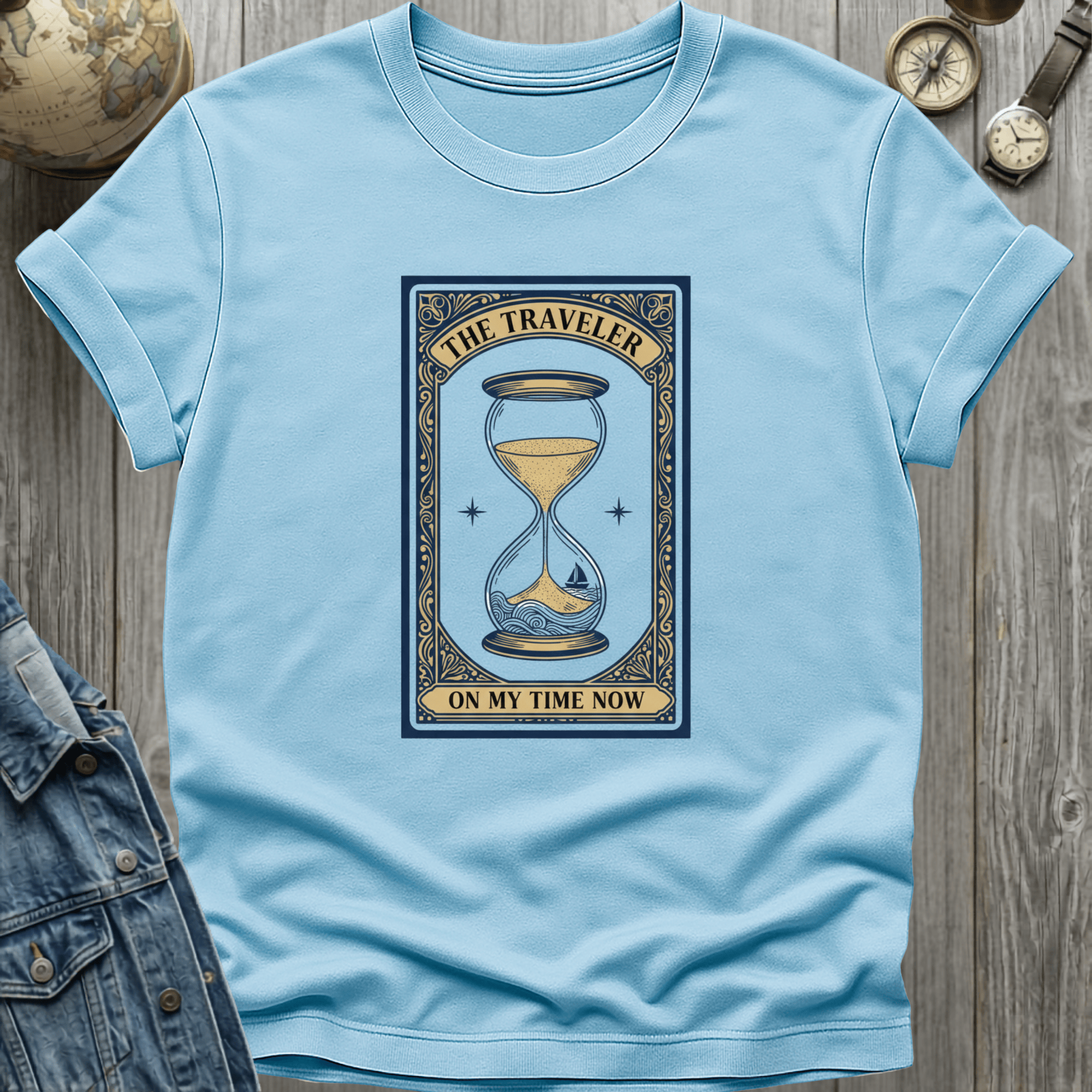 The Traveler Tarot Card T-Shirt
