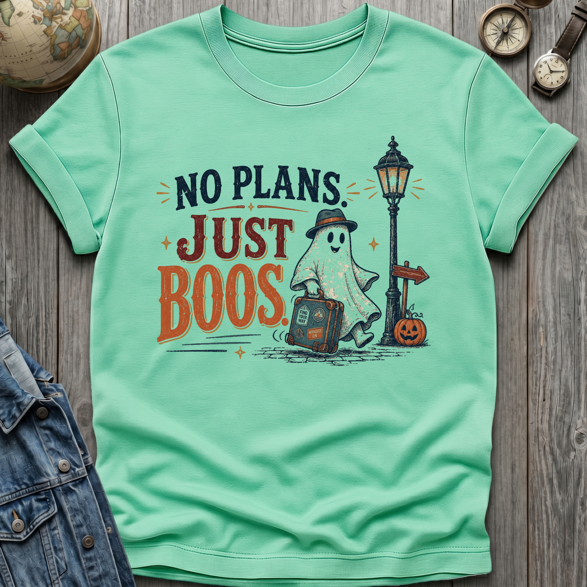 No Plans Ghost T-Shirt
