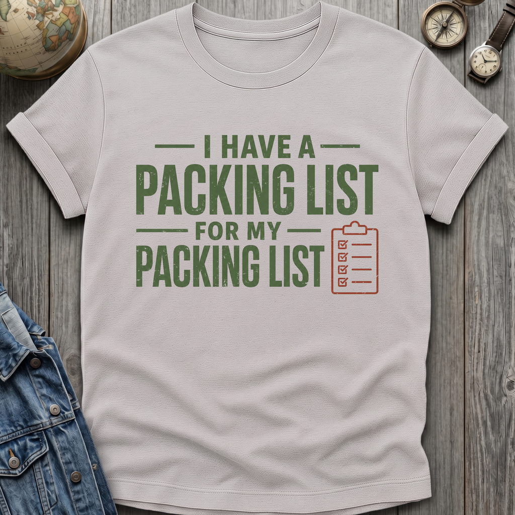 Packing List T-Shirt