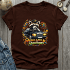 Peace Love Chauffeurs Raccoon T-Shirt