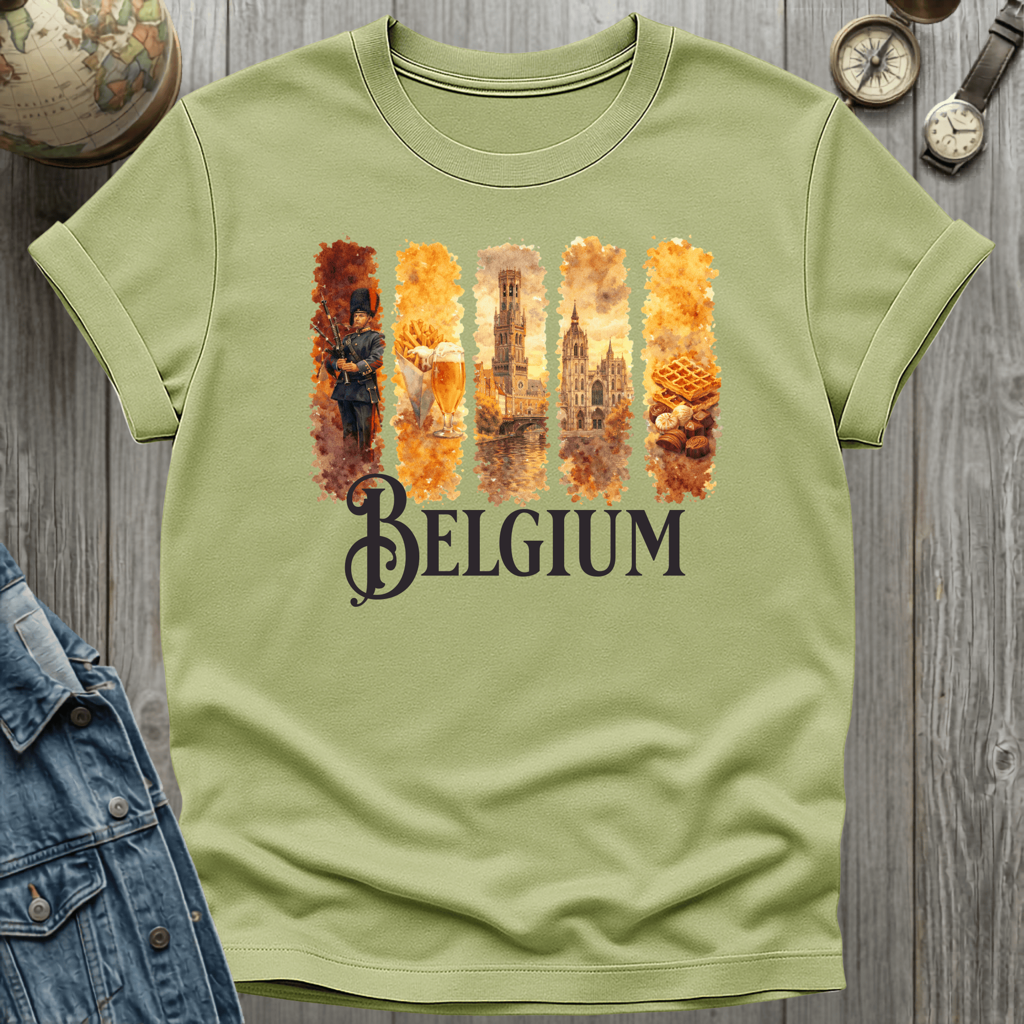 Belgium Scenic T-Shirt