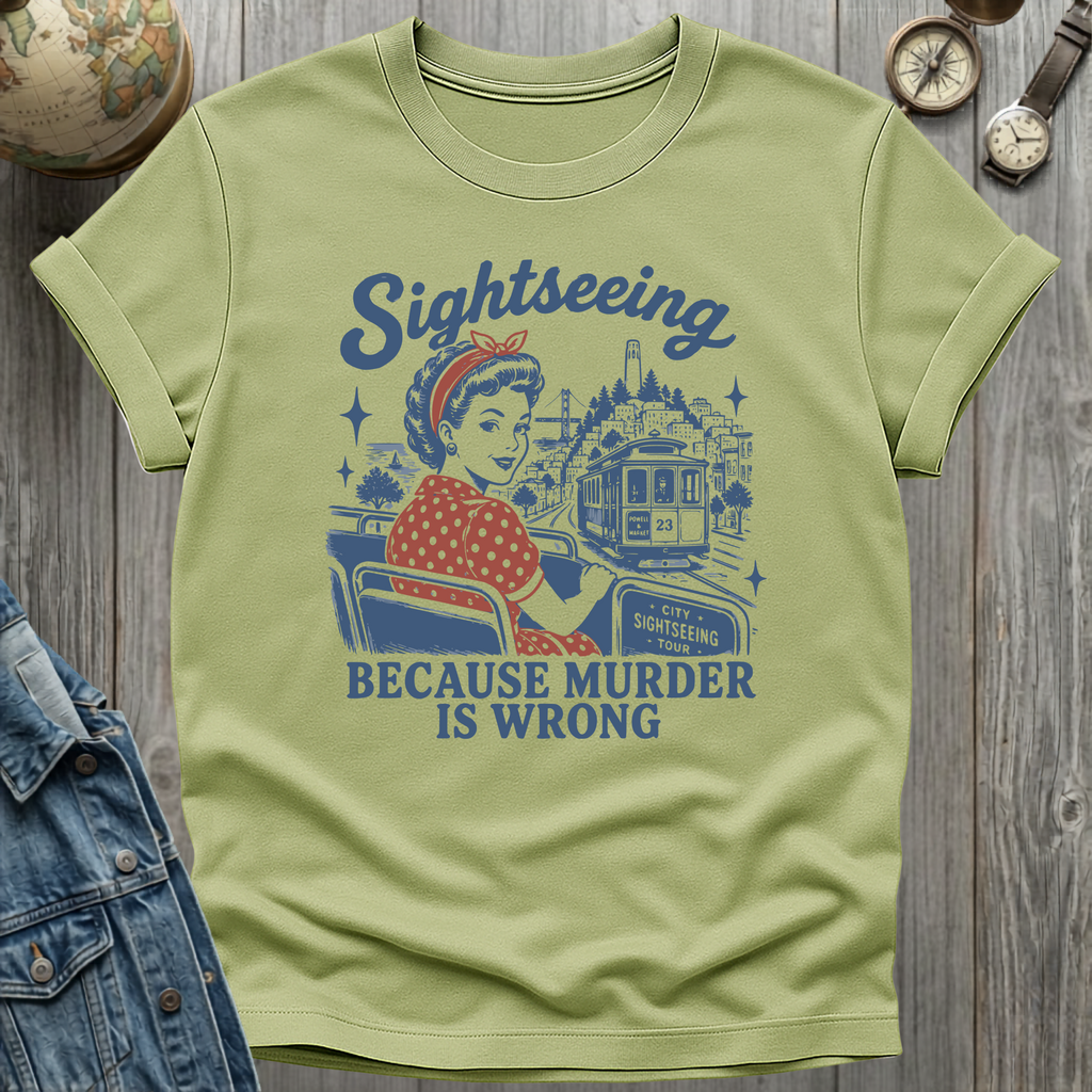 Sightseeing Murder T-Shirt