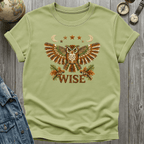 Rustic Owl Faux Latch Hook T-Shirt
