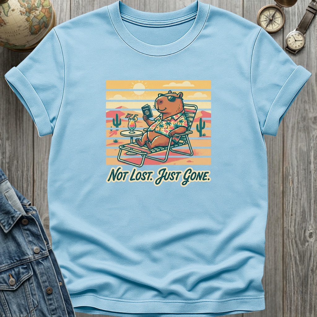 Capybara Not Lost T-Shirt