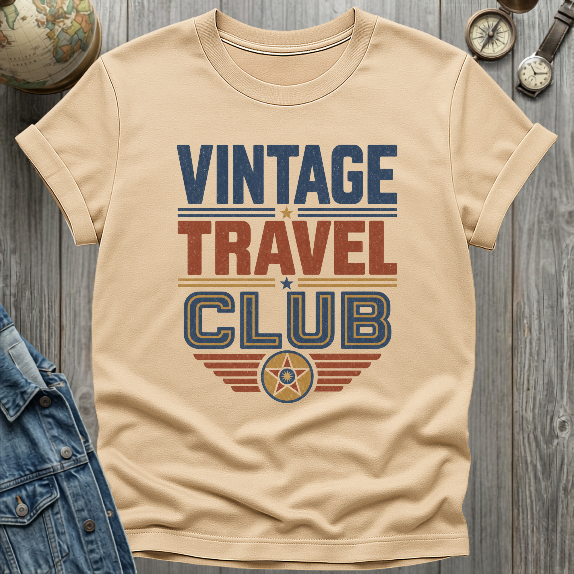 Vintage Travel Club T-Shirt