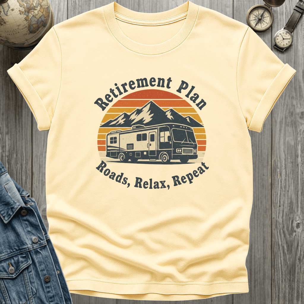Roads, Relax, Repeat T-Shirt