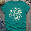 Croatia Heart T-Shirt
