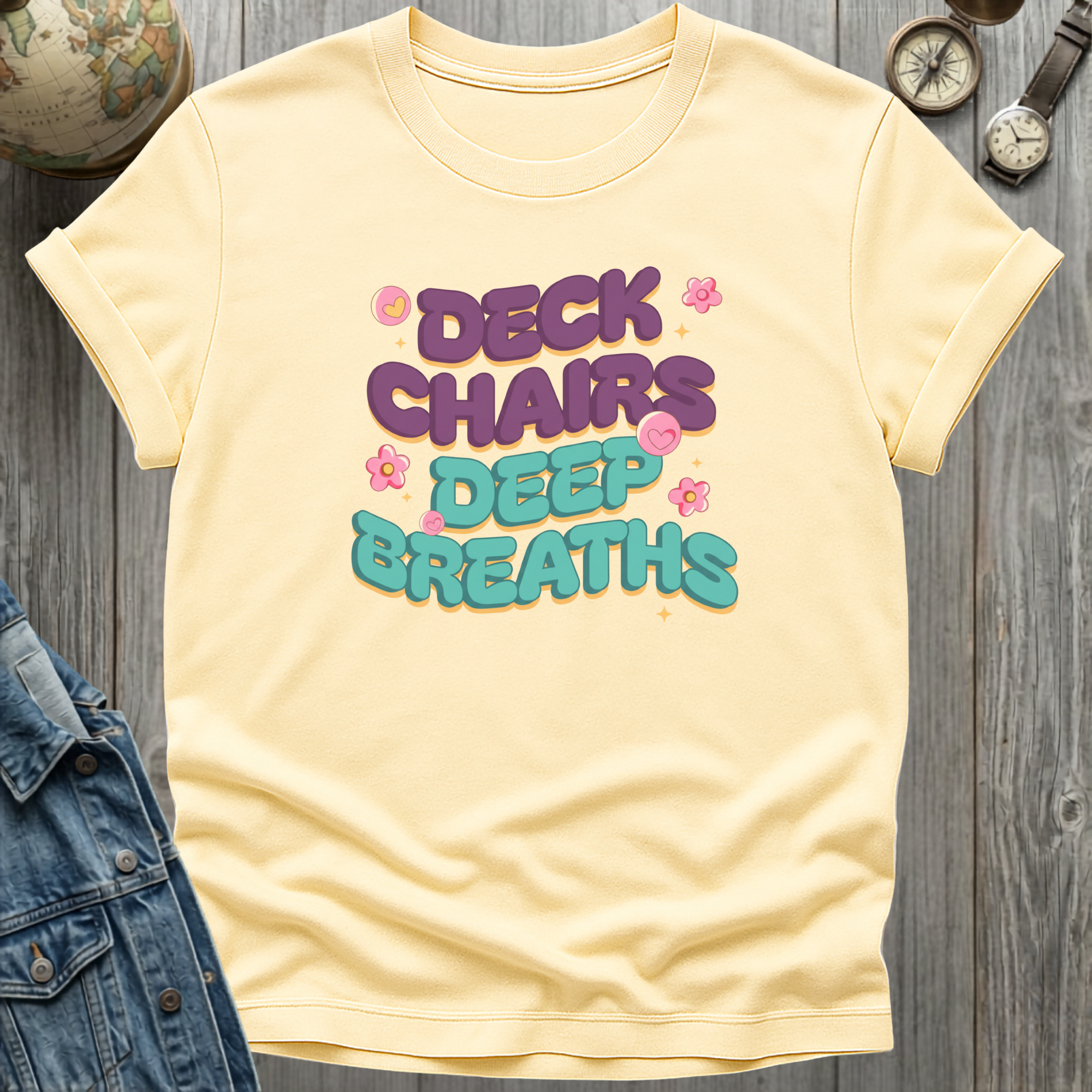 Deck Chairs T-Shirt