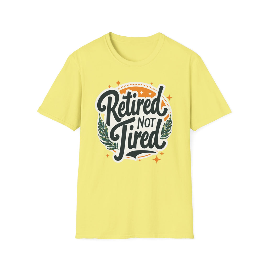 Retired Not Tired Stars T-Shirt