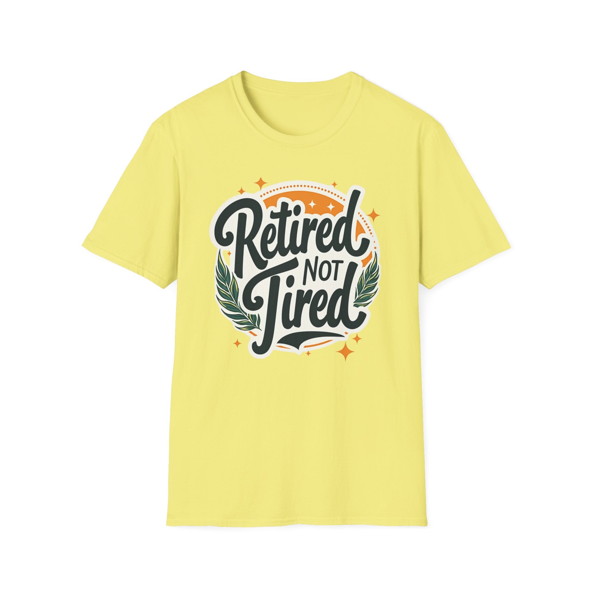 Retired Not Tired Stars T-Shirt