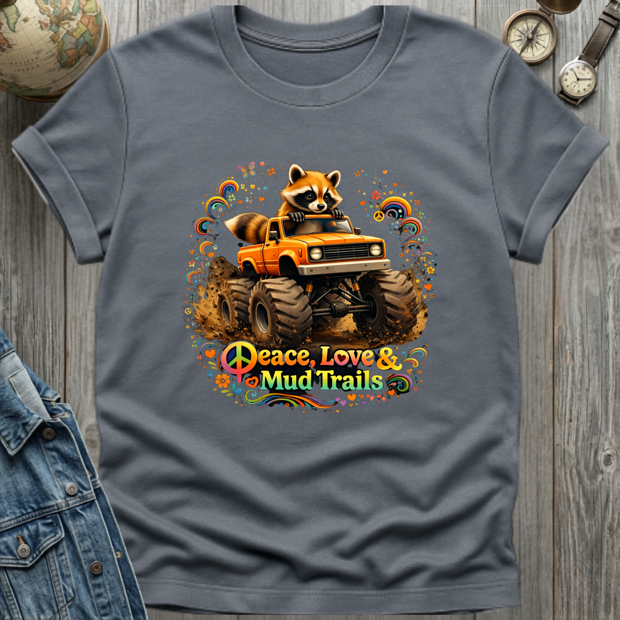 Peace Love Mud T-Shirt