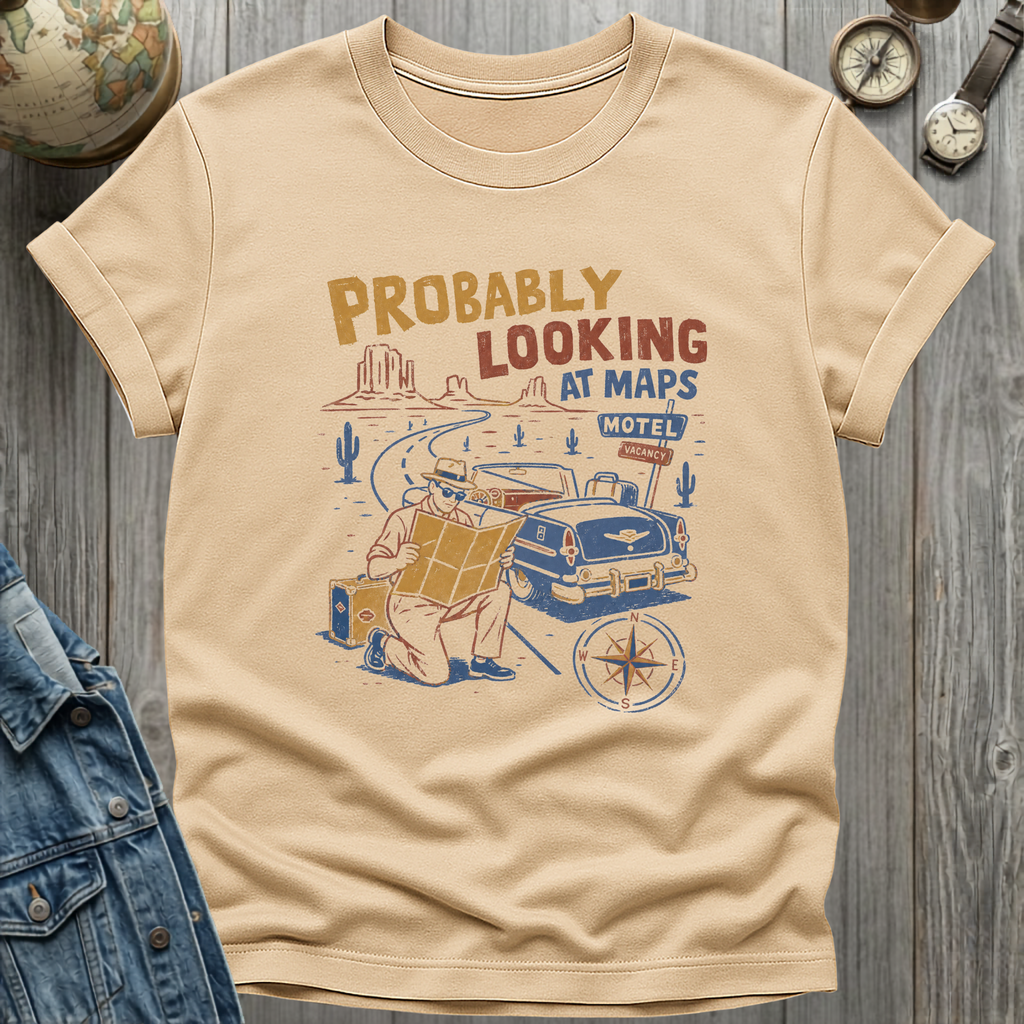 Looking at Maps T-Shirt