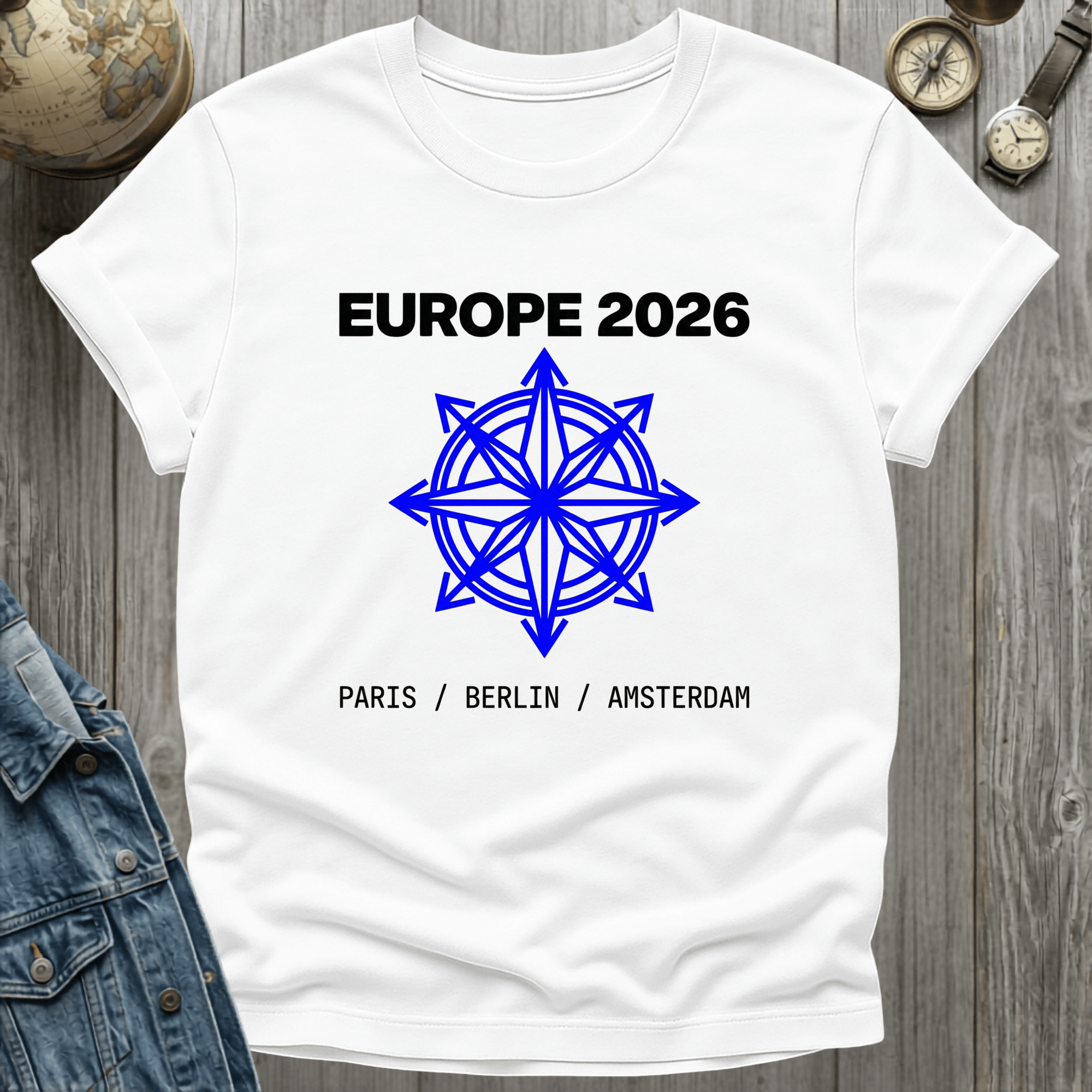 Europe 2026 Compass T-Shirt