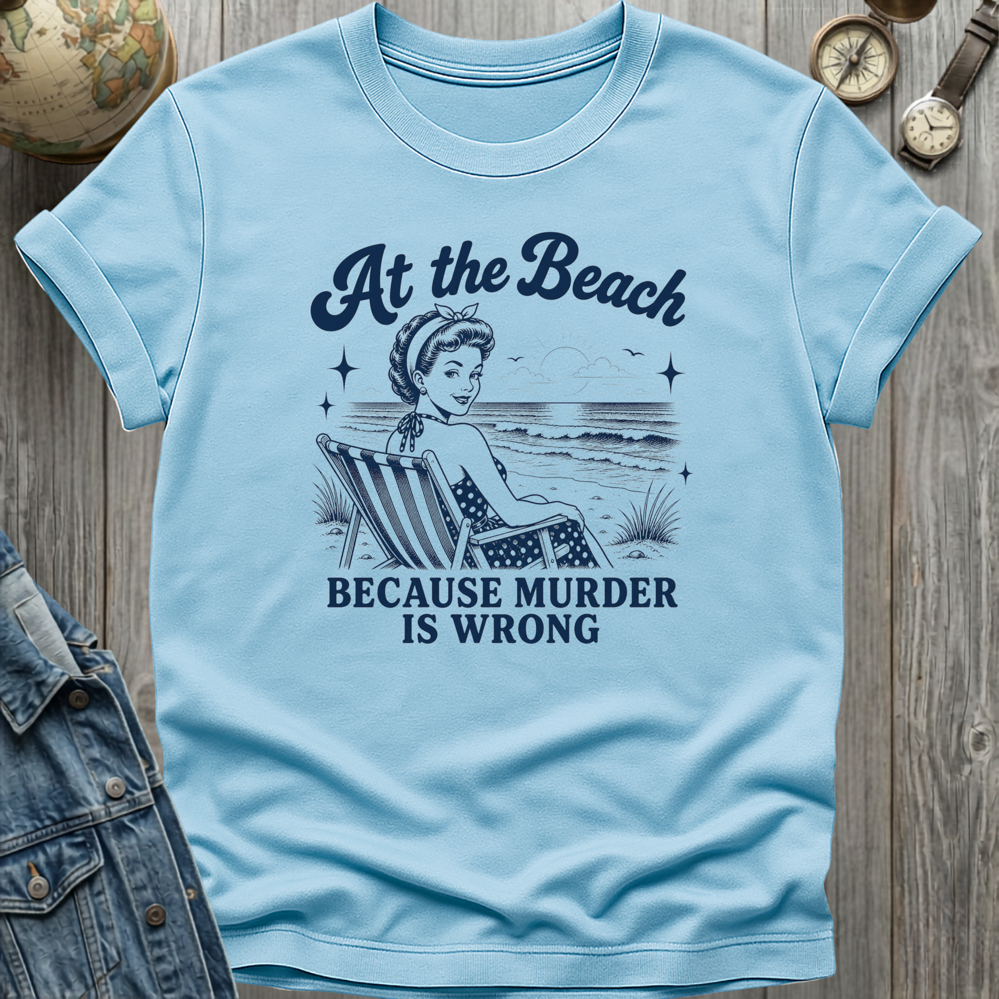 Beach Murder T-Shirt