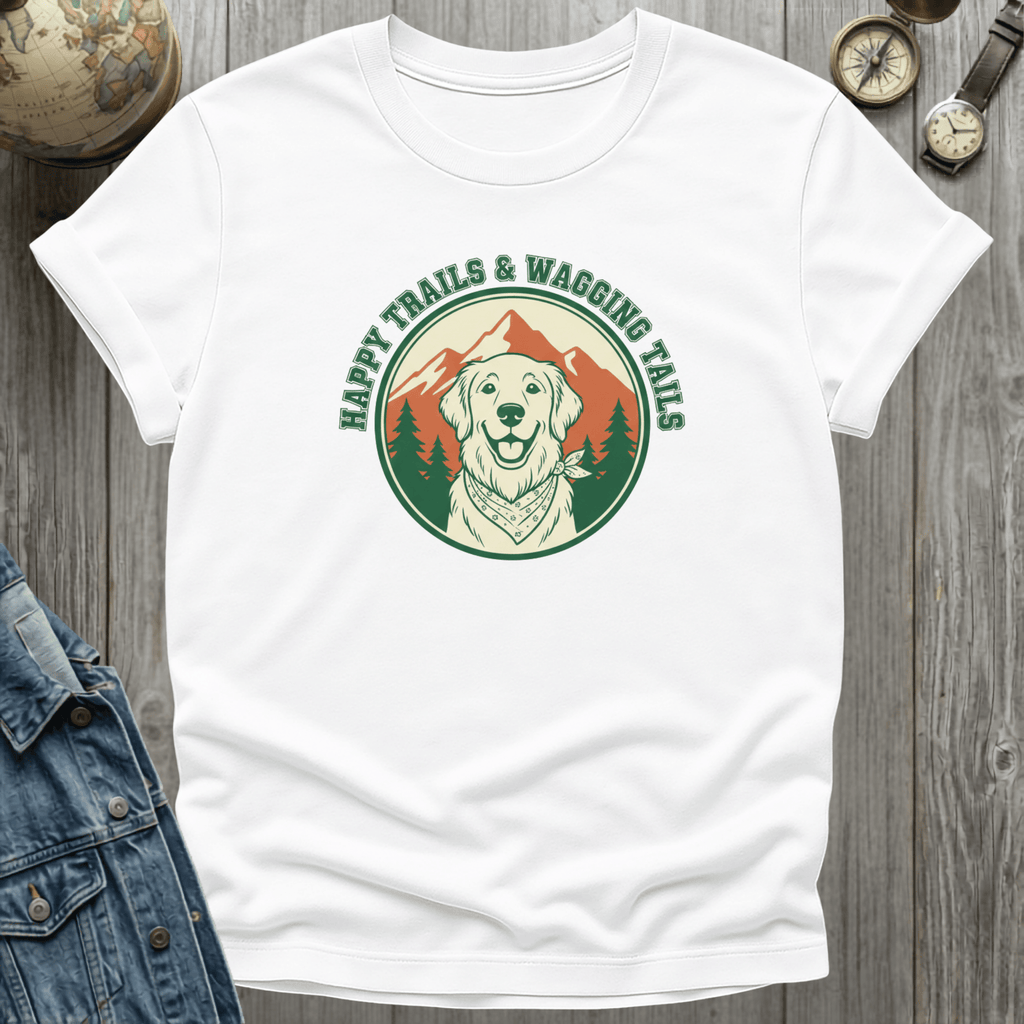 Happy Trails Wagging Tails T-Shirt