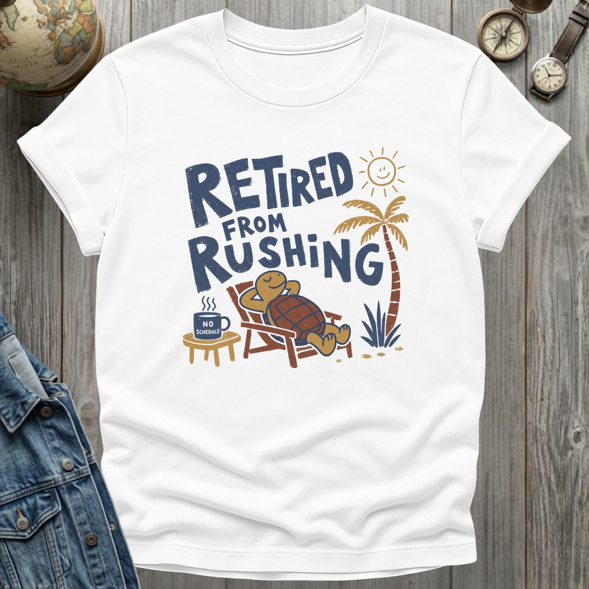 Retired From Rushing T-Shirt