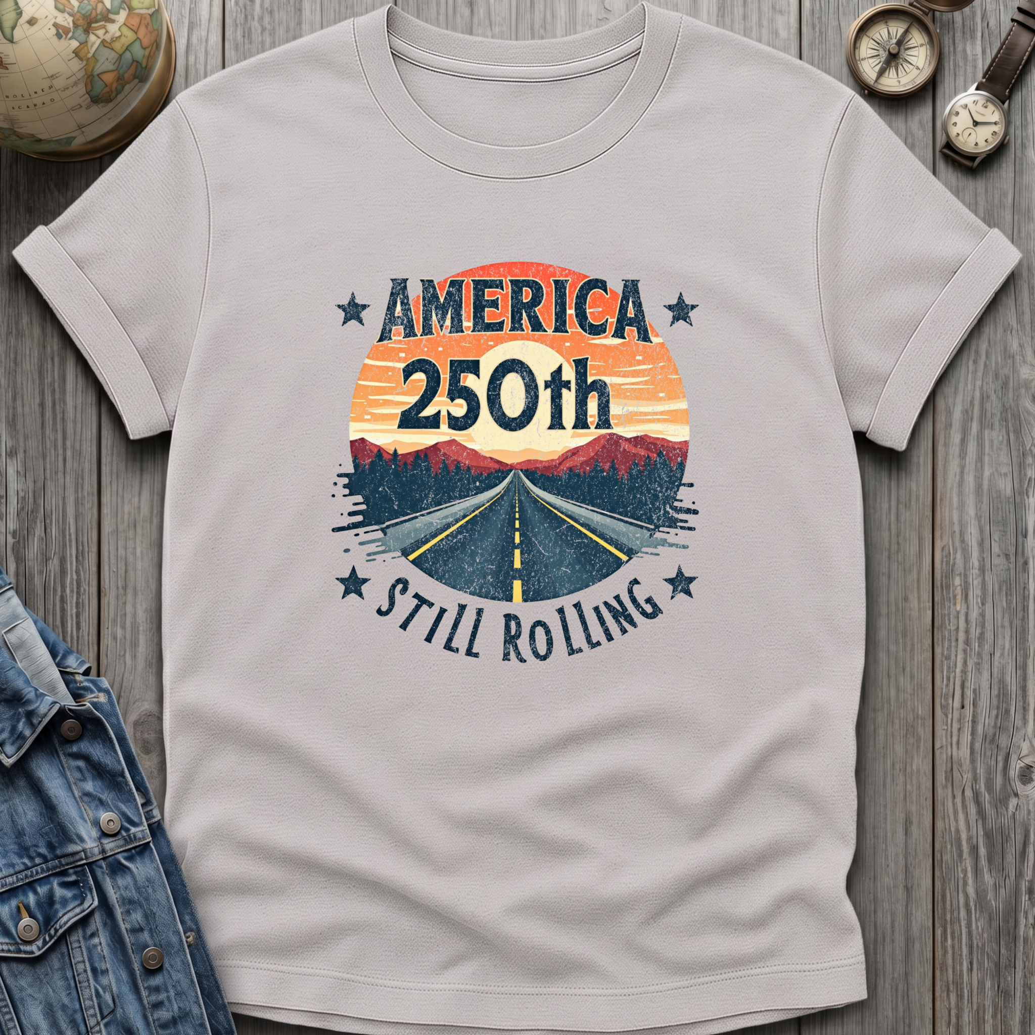 250th Rolling T-Shirt