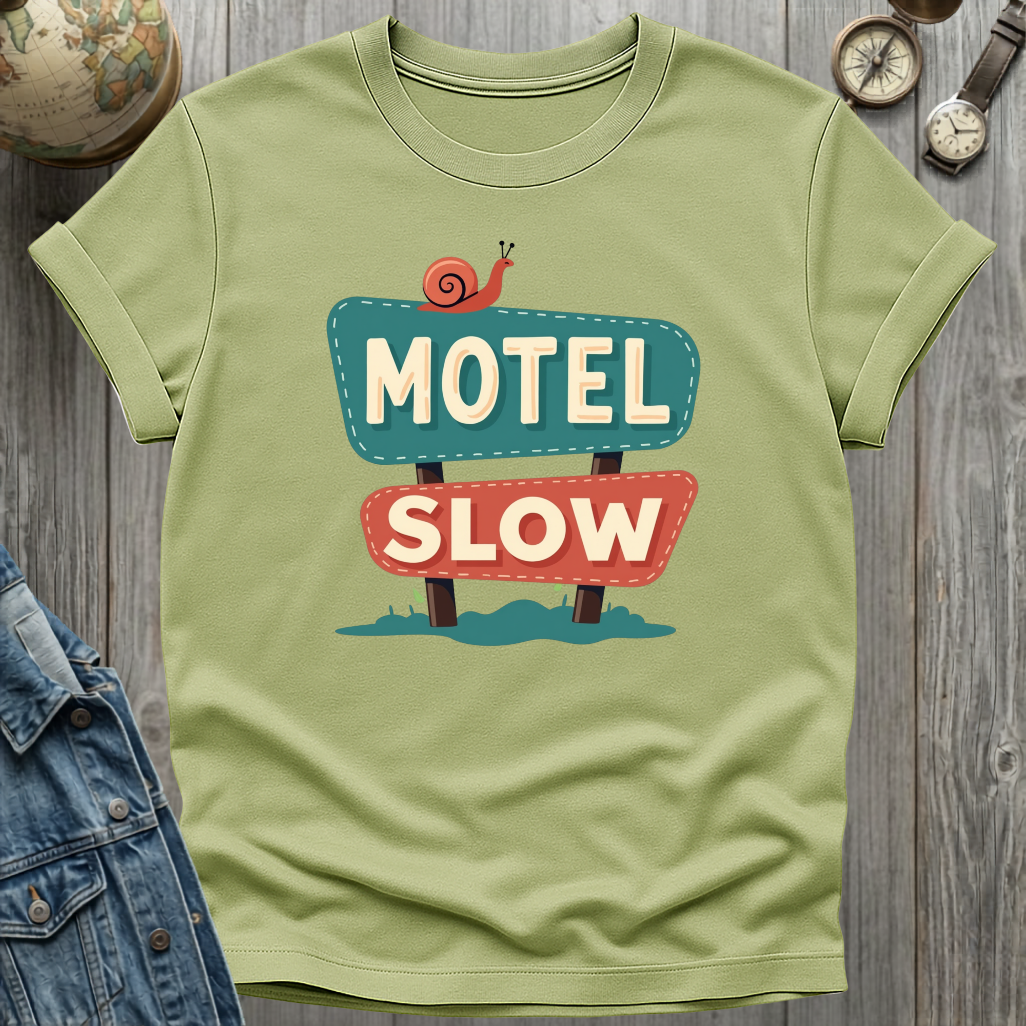 Motel Slow Snail T-Shirt