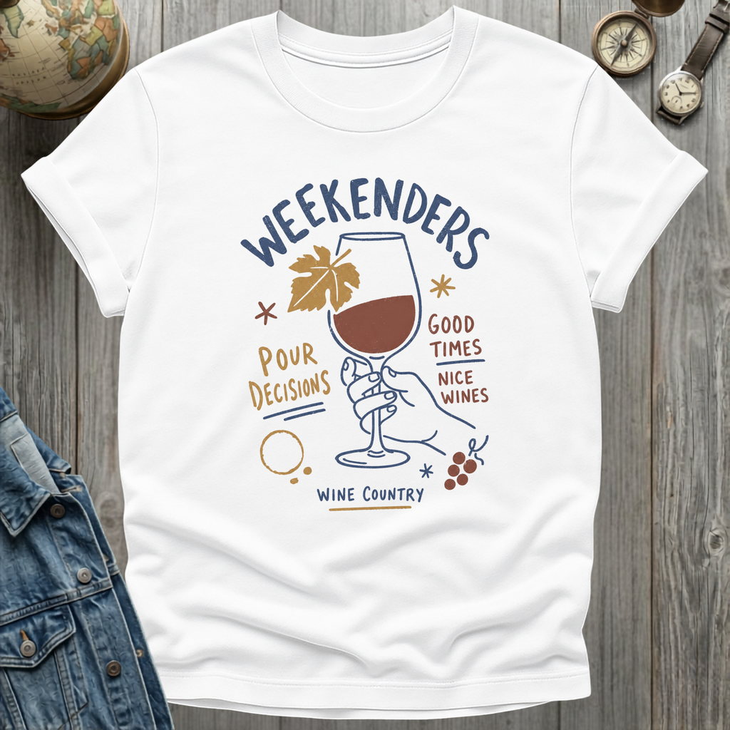 Wine Weekends T-Shirt