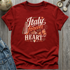 Italy Heart T-Shirt