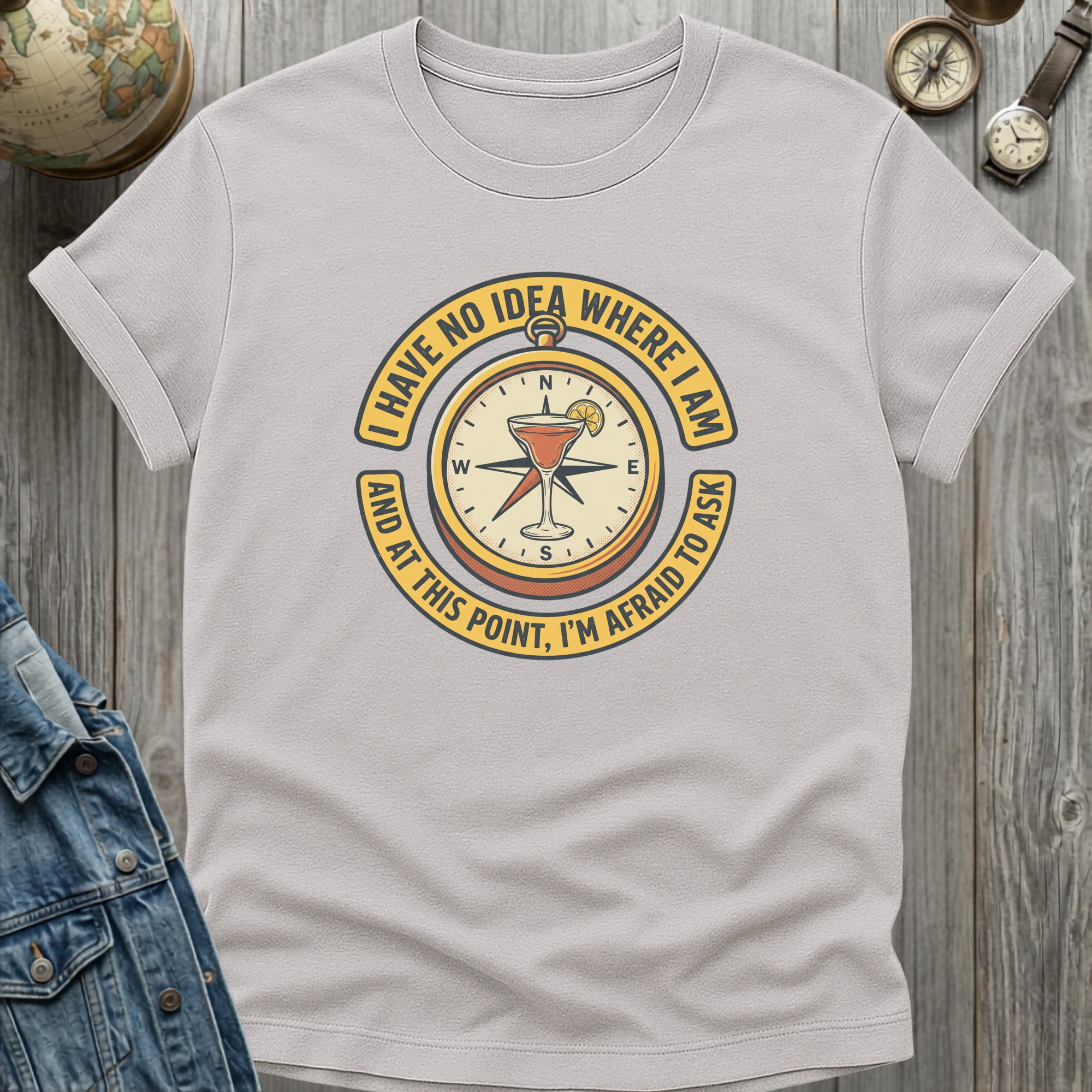 No Idea Where T-Shirt