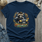 Peace Love Chauffeurs Raccoon T-Shirt