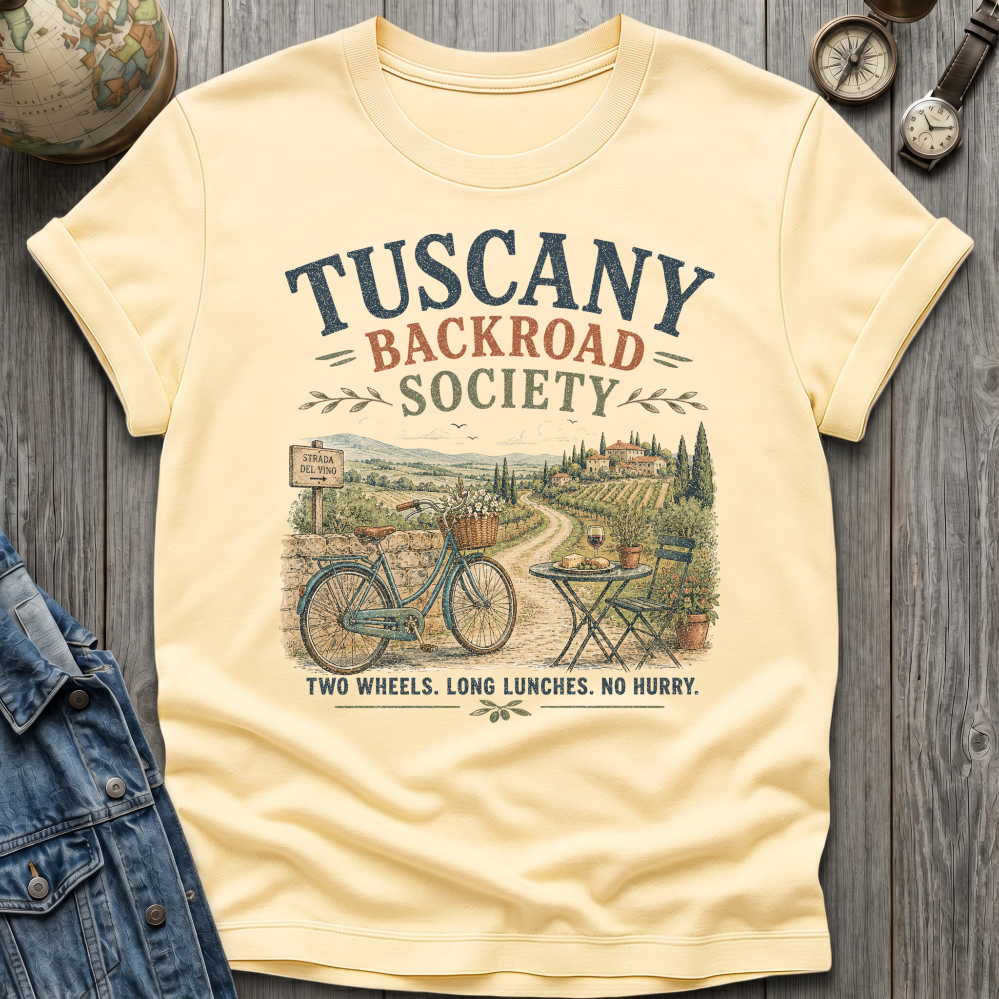 Tuscany Backroad T-Shirt