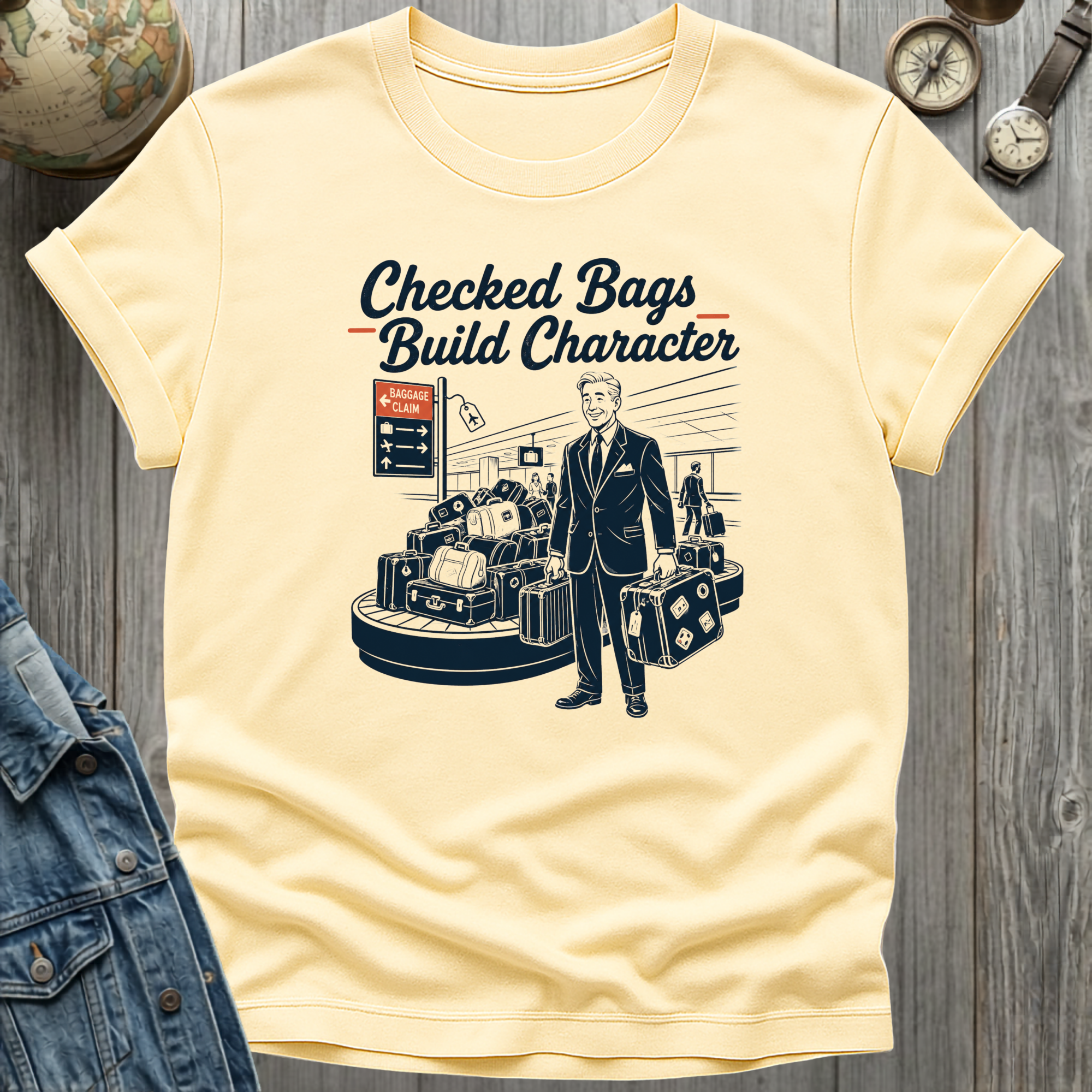Checked Bags T-Shirt
