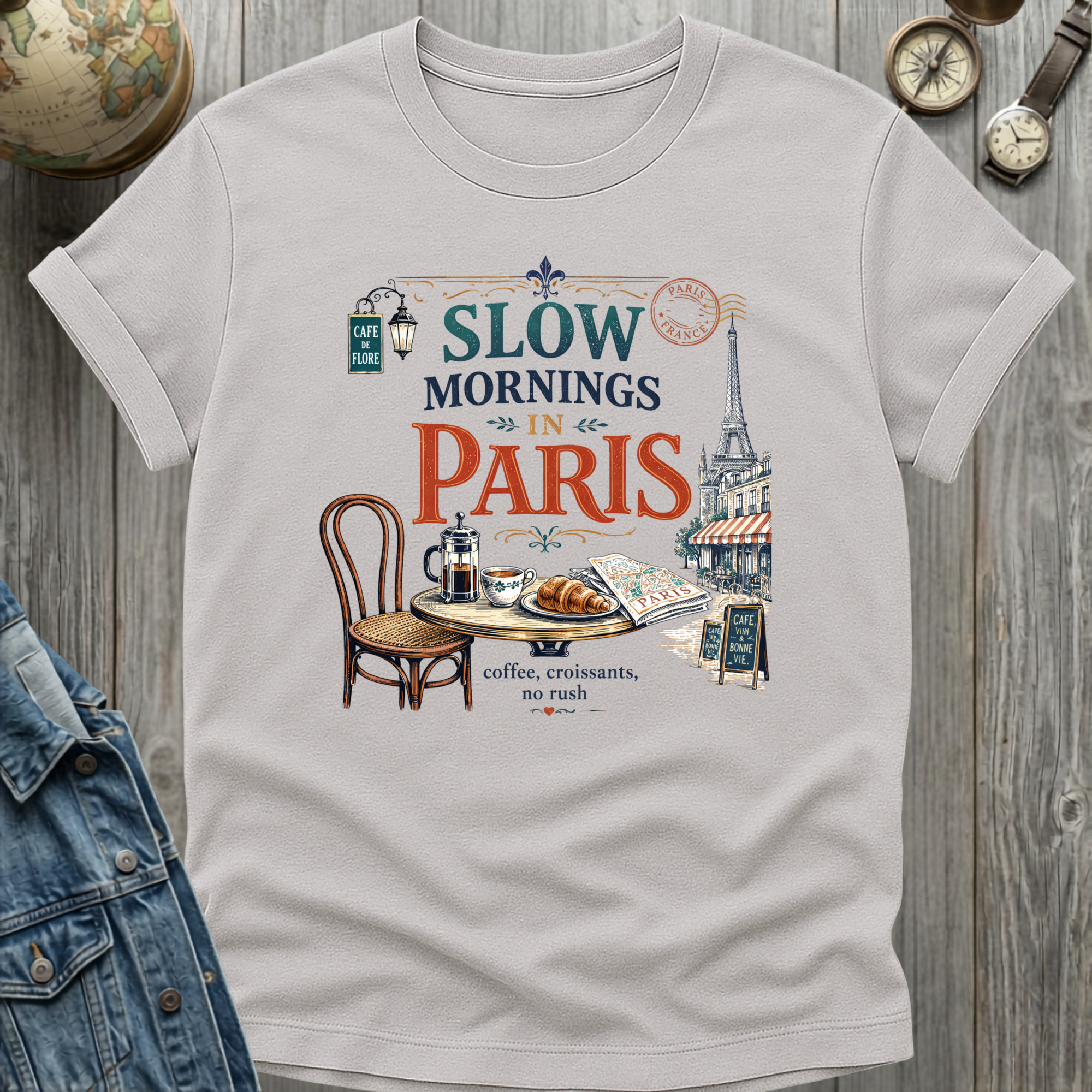 Paris Mornings T-Shirt