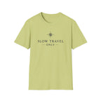 Slow Travel Only Compass T-Shirt