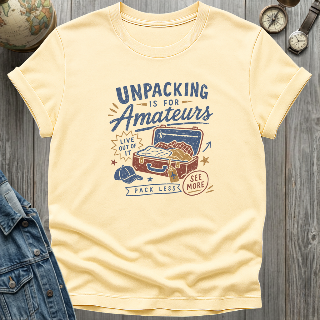 Unpacking Amateurs T-Shirt
