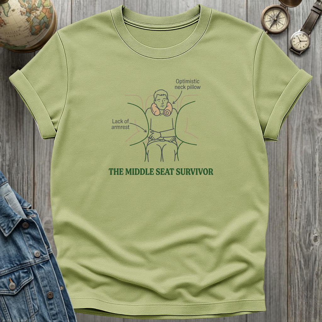 Middle Seat Survivor T-Shirt