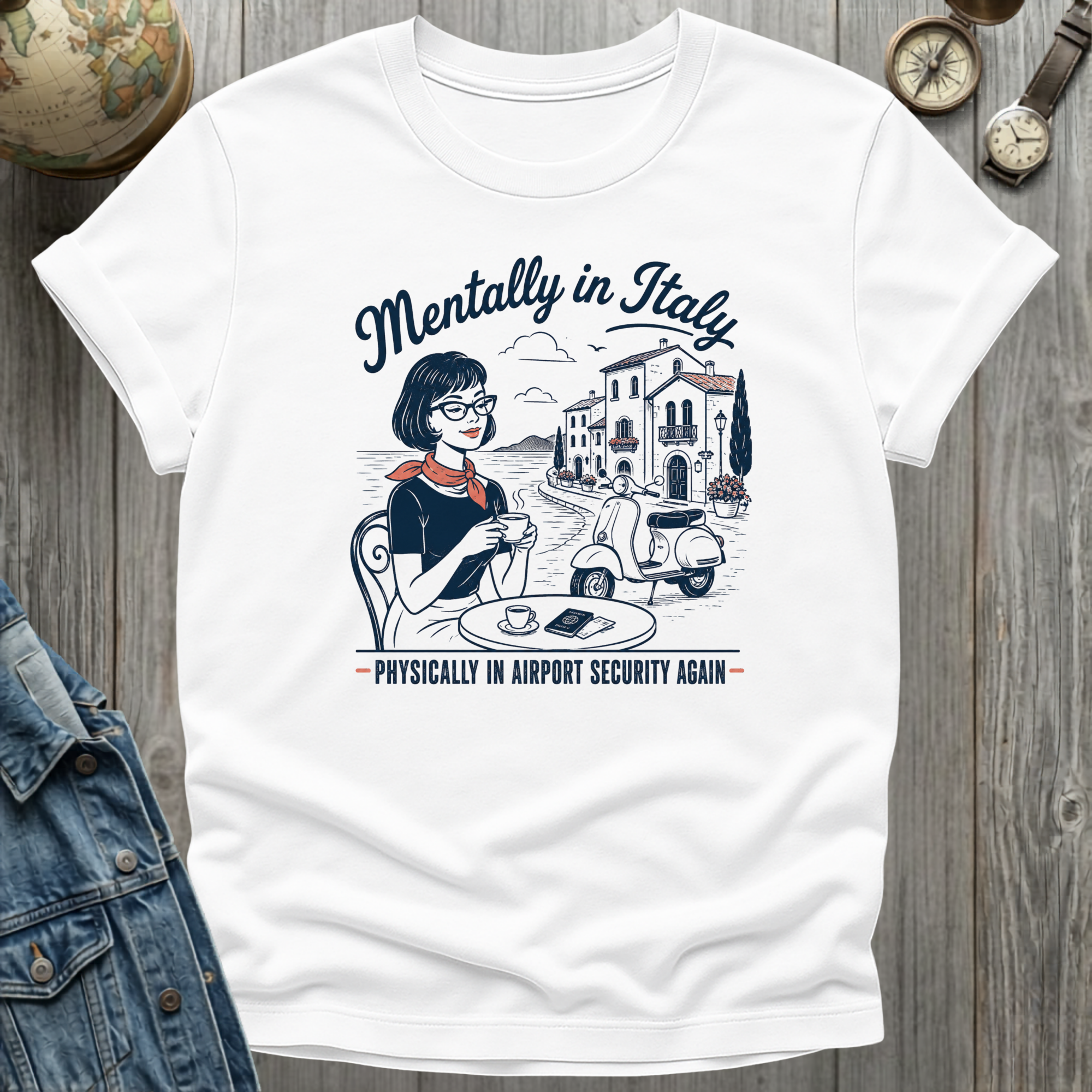 Mentally Italy T-Shirt