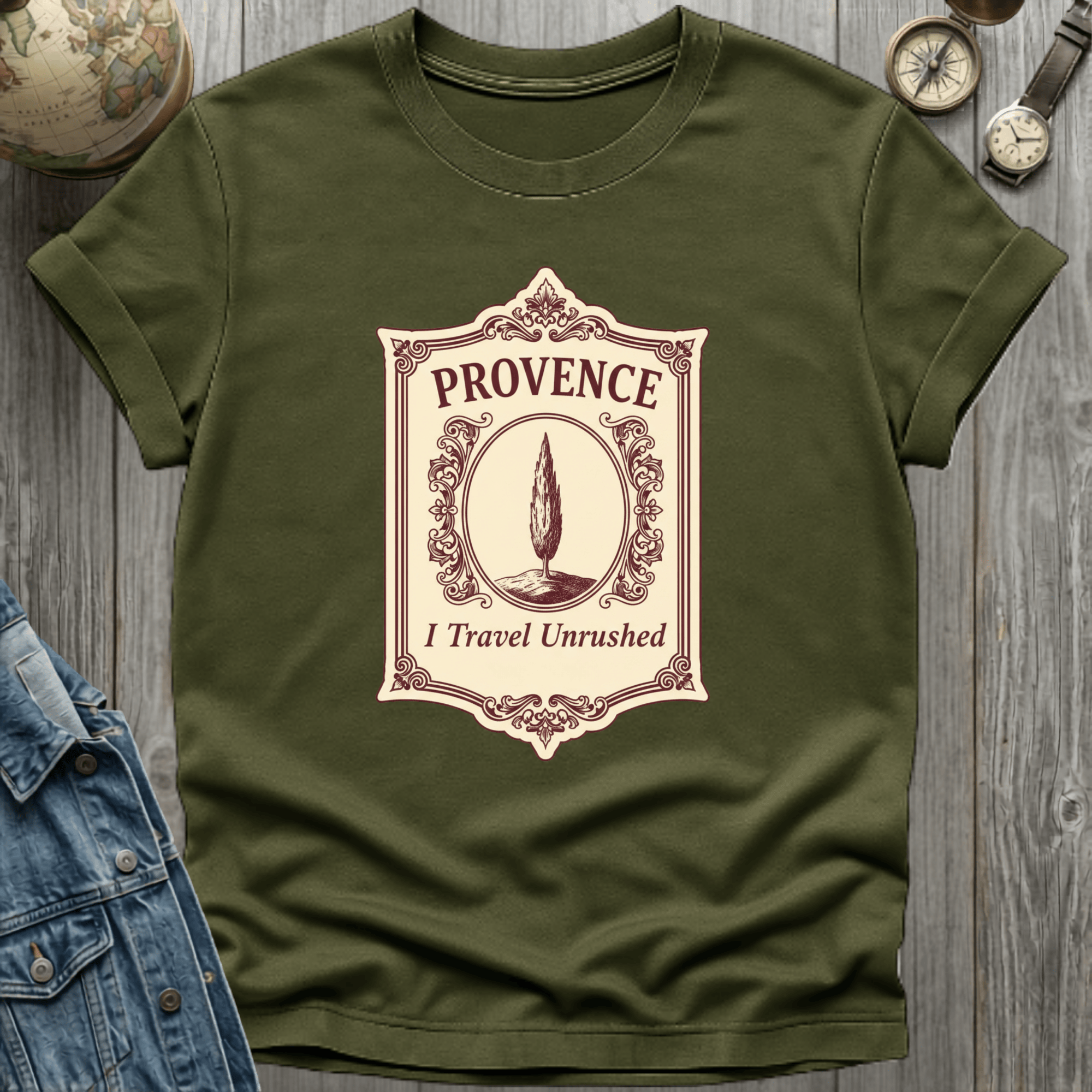 Provence Wine Label T-Shirt