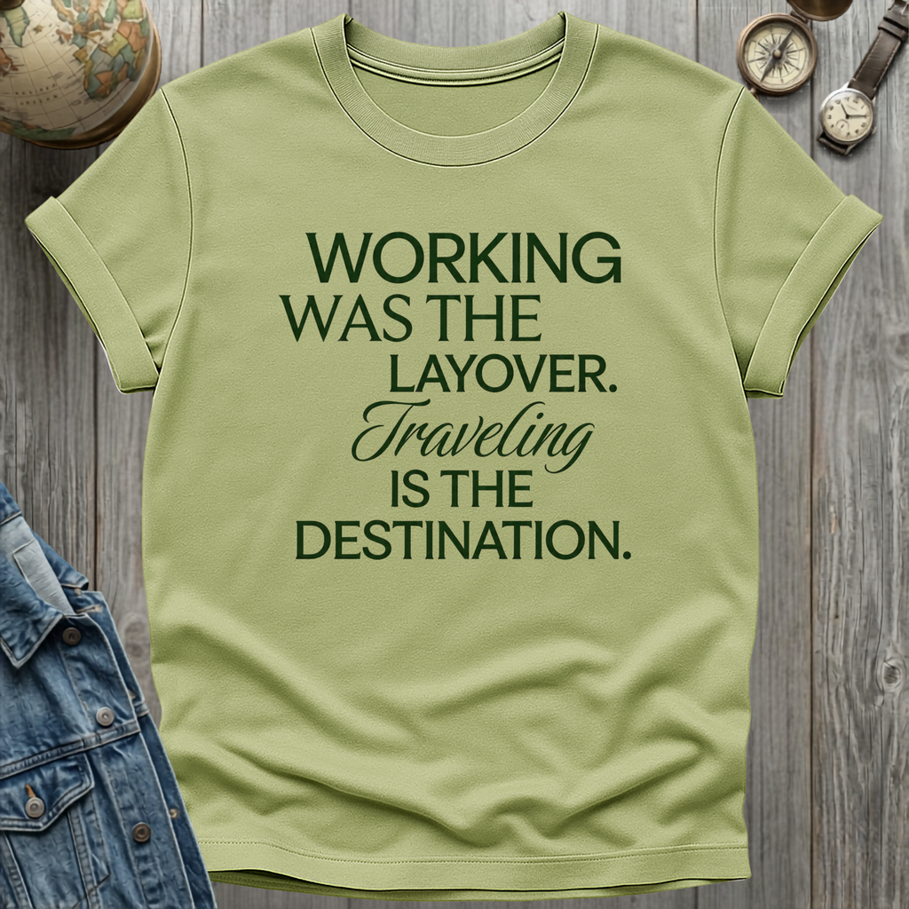 Working Traveling T-Shirt